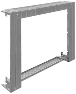 Berührungsschutz-Set Rittal SV 9684.980 800mm Stahl grau