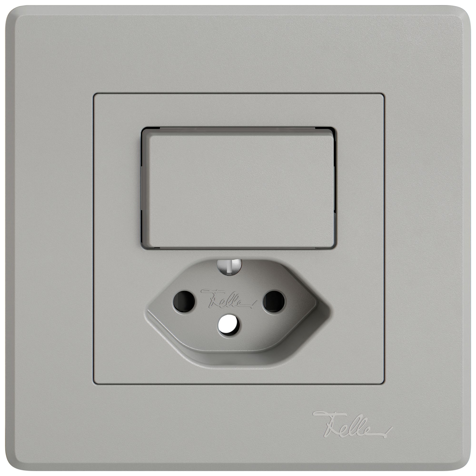 Kit de montage ENC EDIZIO.liv SNAPFIX® combi.T13 1 bout.lentille lat.shutter grc