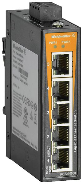 Switch WM IE-SW-EL05-5GT, 5×RJ45 GbE unmanaged