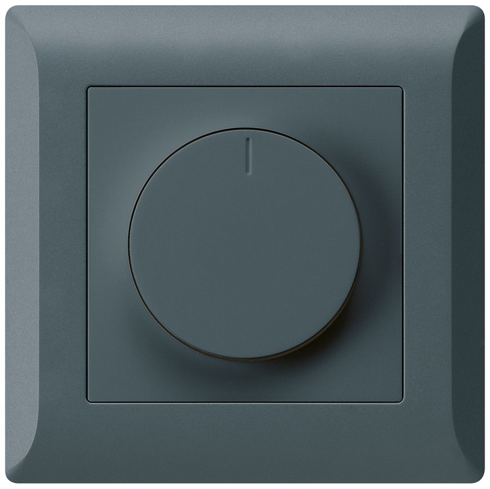 UP-Drehdimmer Universal Hager kallysto.line 20…400W/VA anthrazit