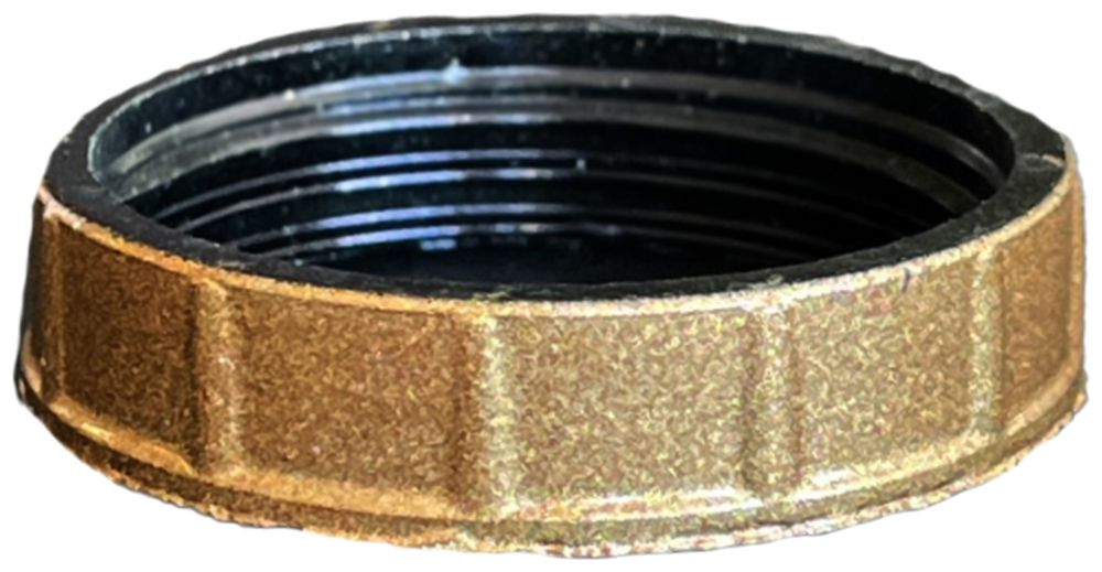 Schraubring Elektrogros E14 Bakelit 34×7mm Gold