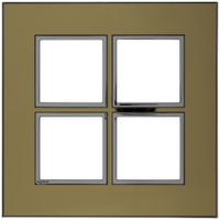 Abdeckrahmen ATO 2×2 Modul, gold reflective