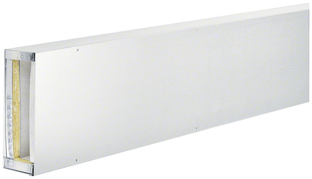 Brandschutzkanal tehalit FWK 3E 50×210mm, verkehrsweiss