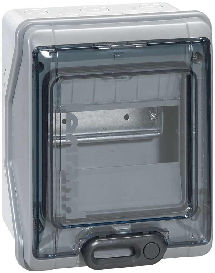 AP-Kleinverteiler IP65 PLEXO3 1 Reihe×6TE +1 gu/tr