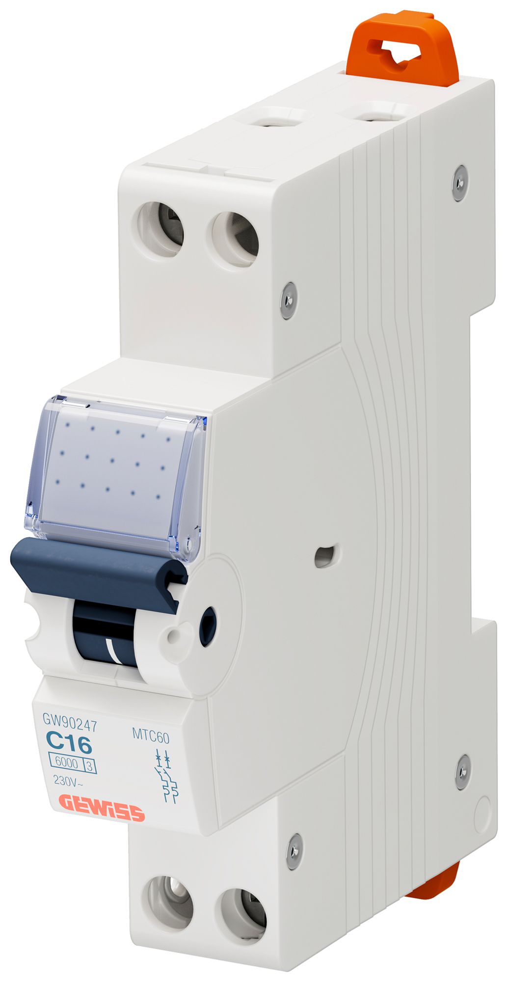 Leitungsschutzschalter Gewiss 90 MCB 2P 230V C 16A 6kA 1TE
