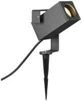 Spiessleuchte SLV THEO BRACKET GU10 7W IP65 175×106×150mm anthrazit