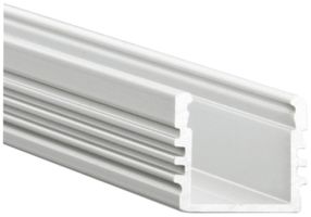 Profilé apparent DOTLUX type 2 aluminium argent 2m