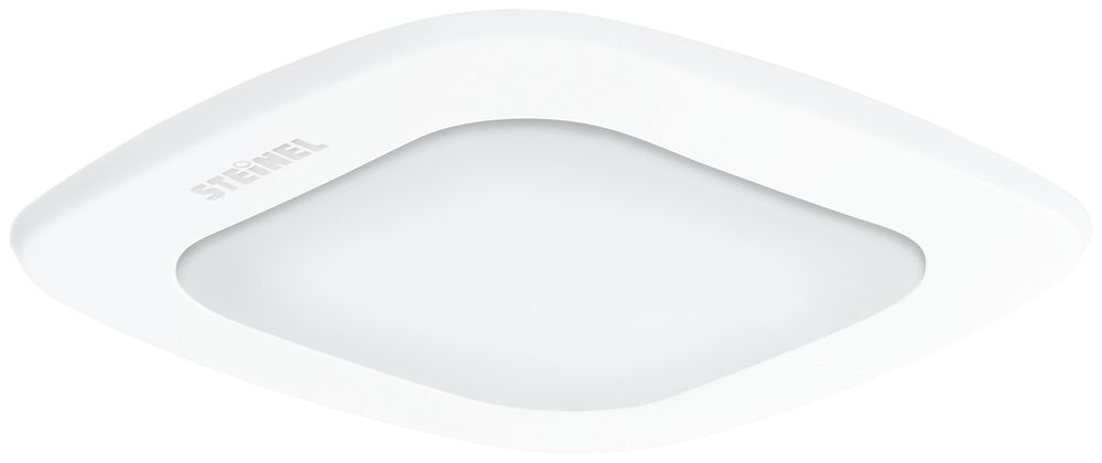 UP-Präsenzmelder Steinel IR Quattro Slim V3 KNX, eckig weiss