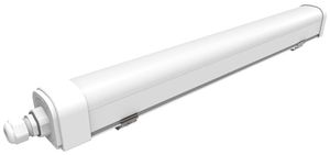 LED-Feuchtraumleuchte DOTLUX MISTRALeco 50W 6000lm 840 IP65 1.5m weiss