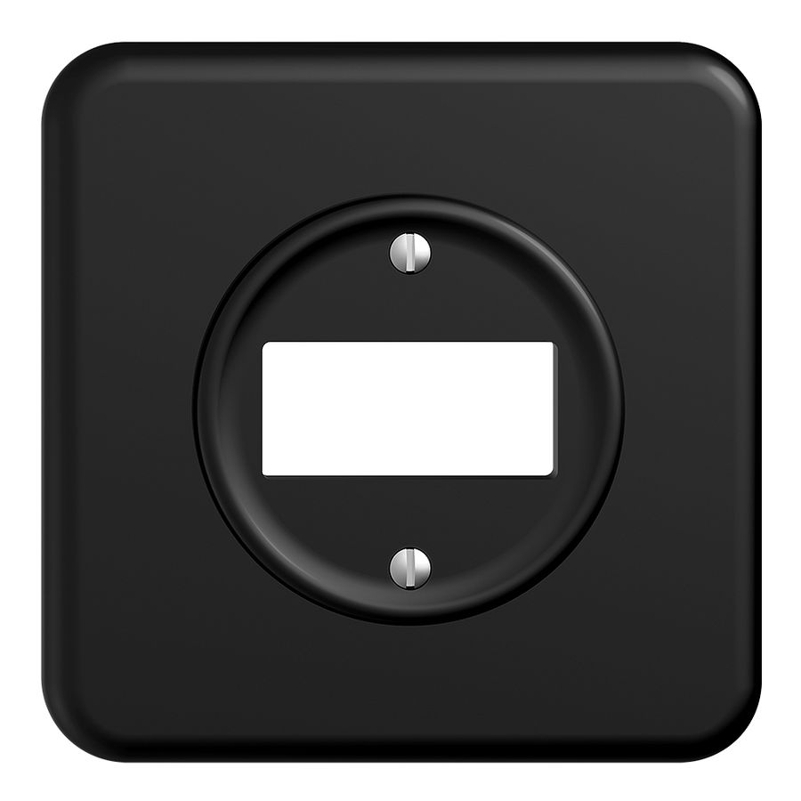 Set frontale STANDARDdue QMI per rilevatore di movimento pirios 180 R eco, nero