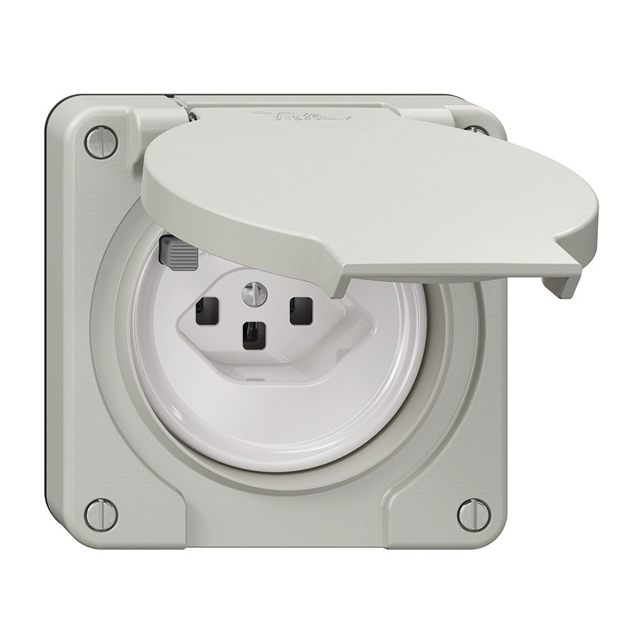 Prise FI NEVO N.CO, 30mA, type 23 a.bornes de raccordement pour prises supp. grc