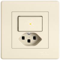 UP-Kombination EDIZIO.liv SNAPFIX® S3K+T23 Frontbeleuchtung gb cr