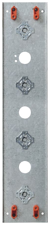 Montageplatte Siedle 4× 84×392×30mm