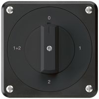 UP-Drehschalter robusto IP55 Schema 1/1P schwarz