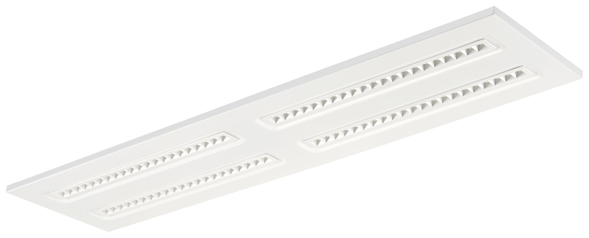EB-LED-Deckenleuchte Sylvania OptiClip 1200 34W 4250lm 3000K IP40 weiss