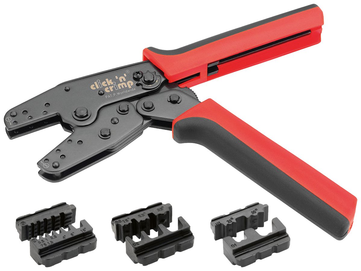 Crimpzange Cimco Click n Crimp Trapezpressung 0.5…50mm² 270mm