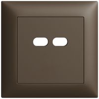 UP-Montageset Feller EDIZIOdue für Steckdose USB 18W 2×Typ C coffee