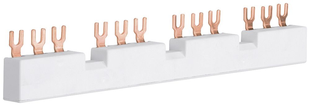 Sammelschienenblock Hager für 4 Apparate