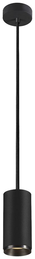 LED-Pendelleuchte SLV NUMINOS M DALI 20W 1935lm 2700K 36° Ø85×185mm schwarz