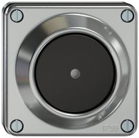 UP-Leuchtdruckschalter ELEMENT Sch 6/1L 16A 250V LED Aluminium