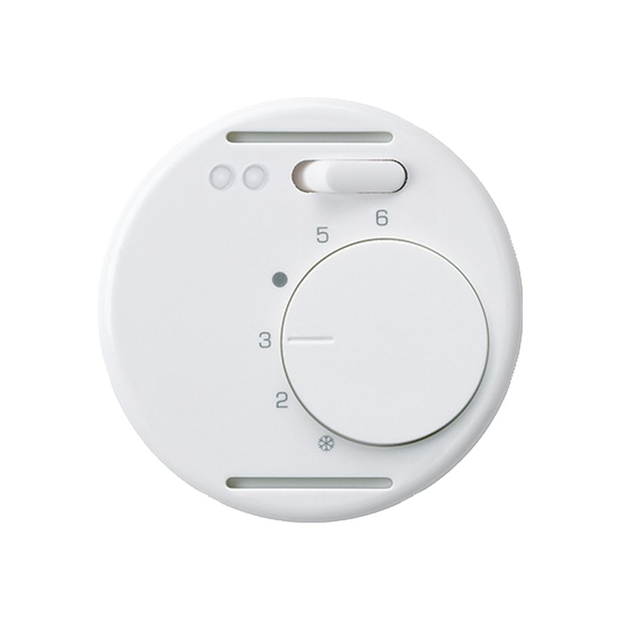 Insert pour thermostat d'ambiance ENC basico blanc pour plancher chauffant