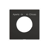 Montageset EDIZIO.liv SNAPFIX® f.Schwenkt.m.Schloss Aperto → ← Chiuso sz