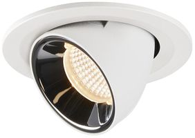 Downlight LED INC SLV NUMINOS GIMBLE S, 8.6W 250mA 690lm 2700K 20° bc/chr
