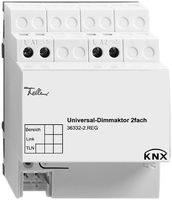 Actionneur-variateur universel AMD KNX FH 36332-2.REG, 2×50…300W