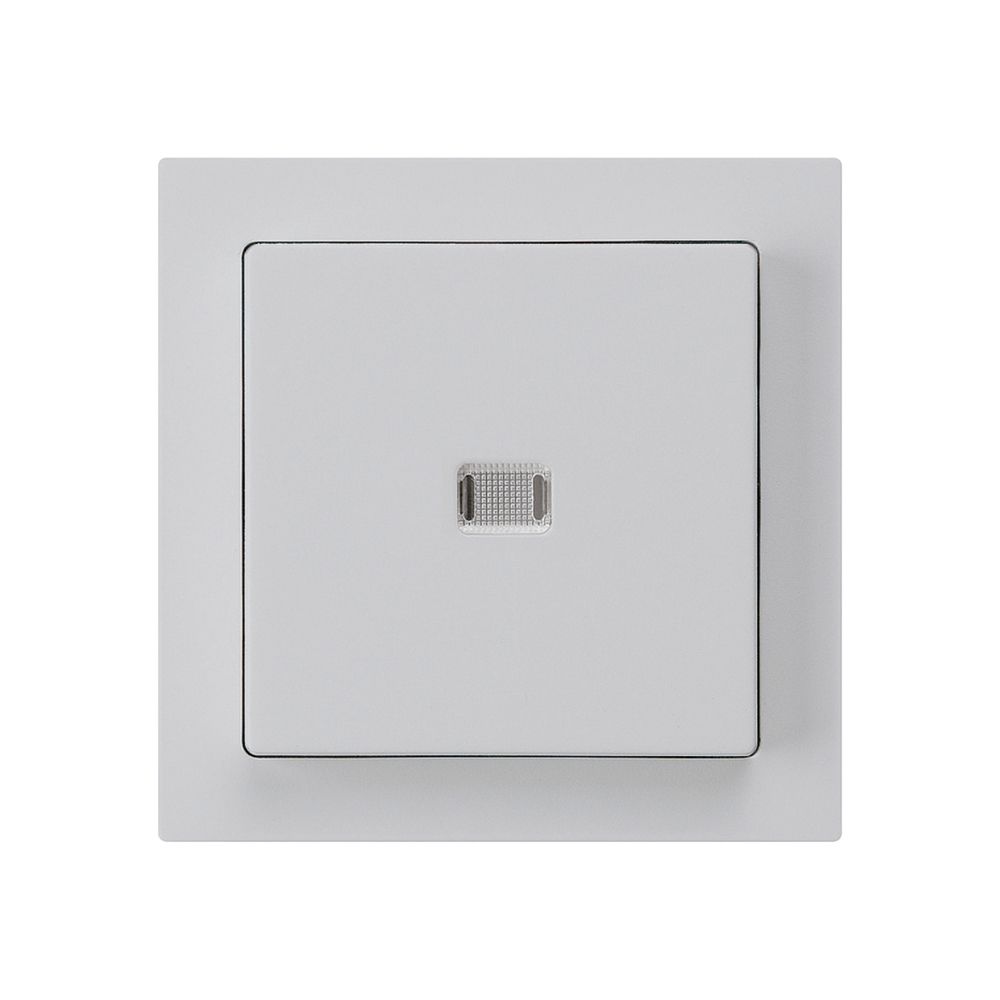 UP-Leuchtdruckschalter kallysto 3/1L hellgrau