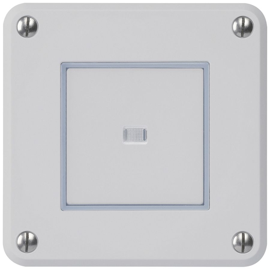 UP-Drucktaster robusto IP55 grau beleuchtet für Kombination