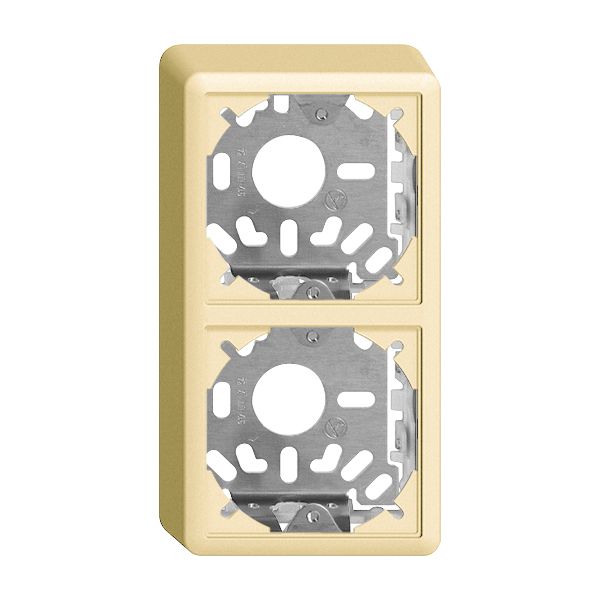 Kappe mit Grundplatte 2×39mm vanille für Kombination FX Universal