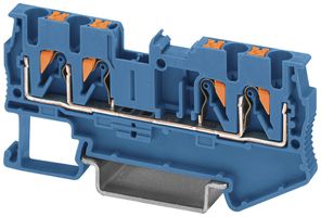 Borne 0.14…4mm² bleu AWG26…12