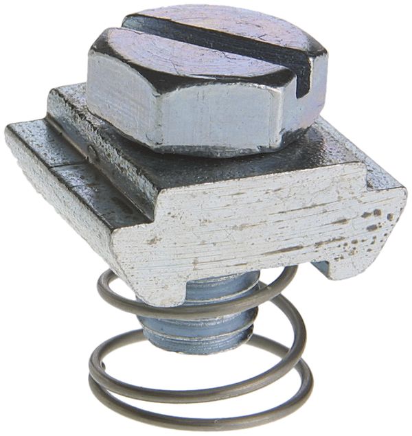 Ancoraggio Woertz con molla e vite M4