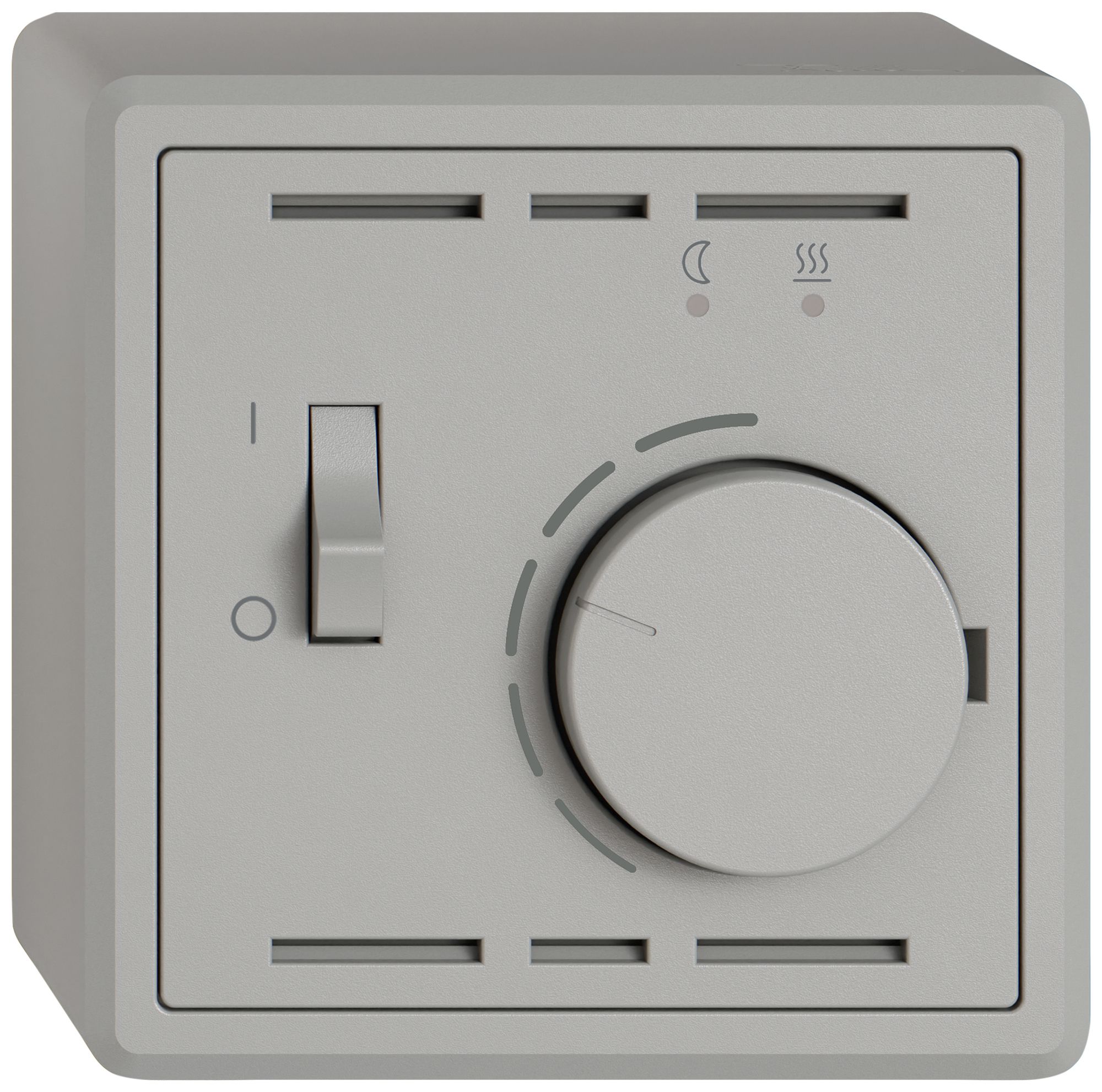 Termostato ambiente AP EDIZIO.liv SNAPFIX® limit.temp.p.riscaldamenti pav.grc