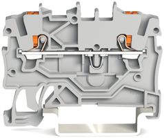 Borne de passage WAGO TopJob-S 1mm² 2L gris série 2200