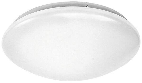 LED-Decken-/Wandleuchte ESYLUX ELLEN 12W, 3000K, 1150lm mit HF-Sensor IP44 weiss