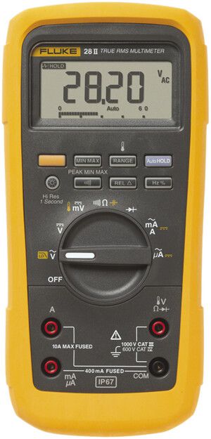 Digitalmultimeter Fluke 28II/EUR TRMS IP67