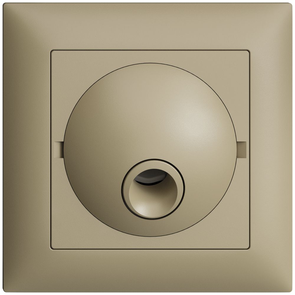 UP-Anschlussdose EDIZIOdue 8L für Rufleuchte, sand