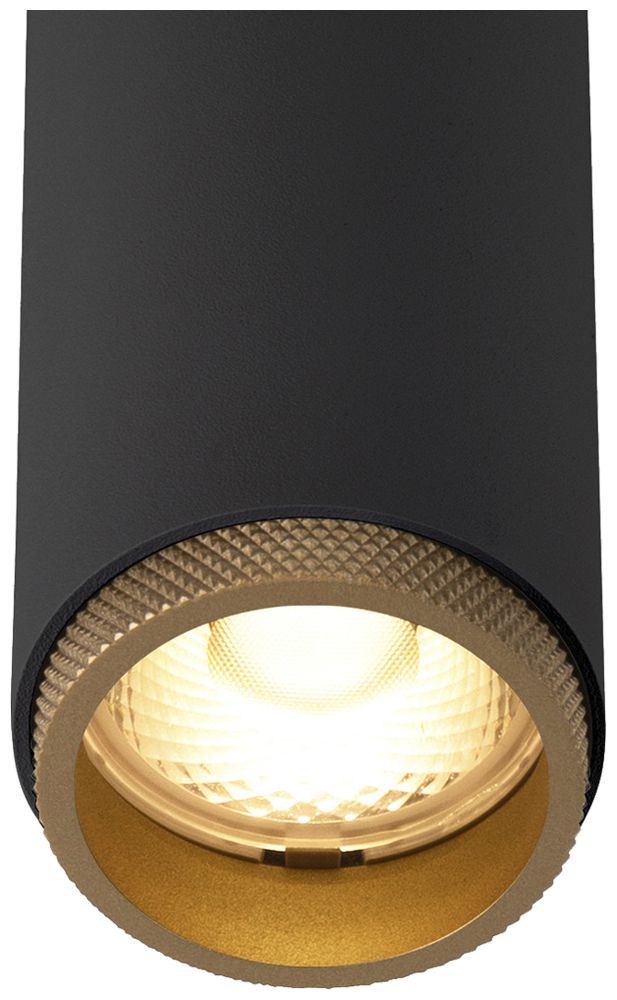 LED-Pendelleuchte SLV GRIP S 48V AD 9.8W 530lm 927 DALI Ø30mm schwarz