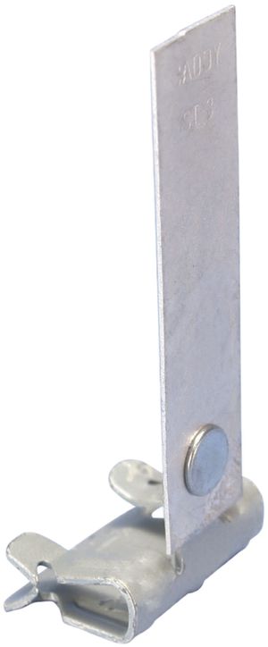 Crampon Caddy 4H91 collier de fixation 69mm rebord 14…20mm, acier ressort ARMOUR