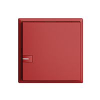 Poussoir ENC KNX 1× EDIZIOdue berry RGB avec LED