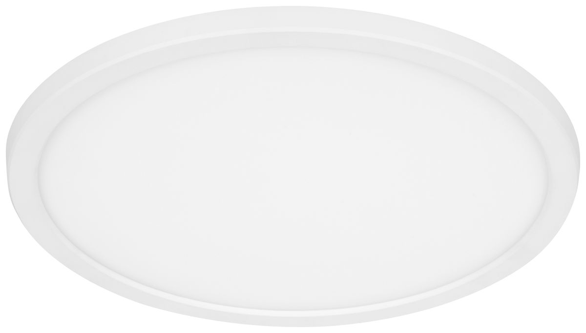 LED-Deckenleuchte Sylvania SylRadiance 18W 1400lm 3000K IP54 DIM Ø295 weiss