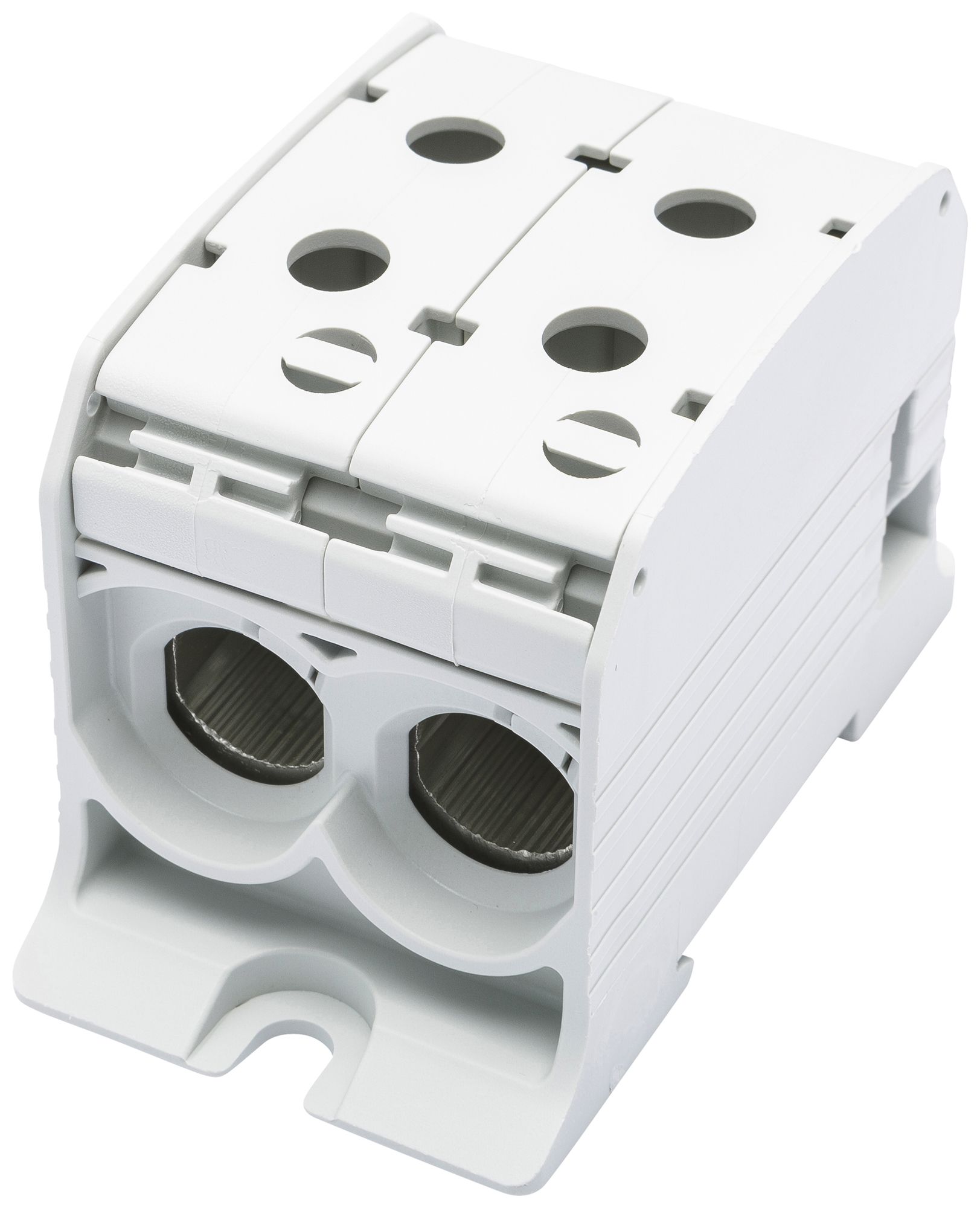 Bloc de distribution Bals RKA 95 1P 200A 2×entrée 2×sortie 10…95mm² gris