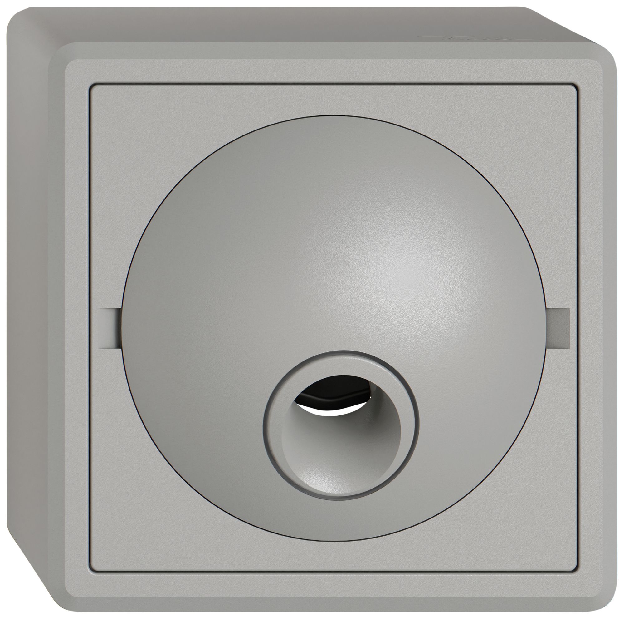 AP-Anschlussdose EDIZIO.liv SNAPFIX® 5P 3L+N+PE hgu