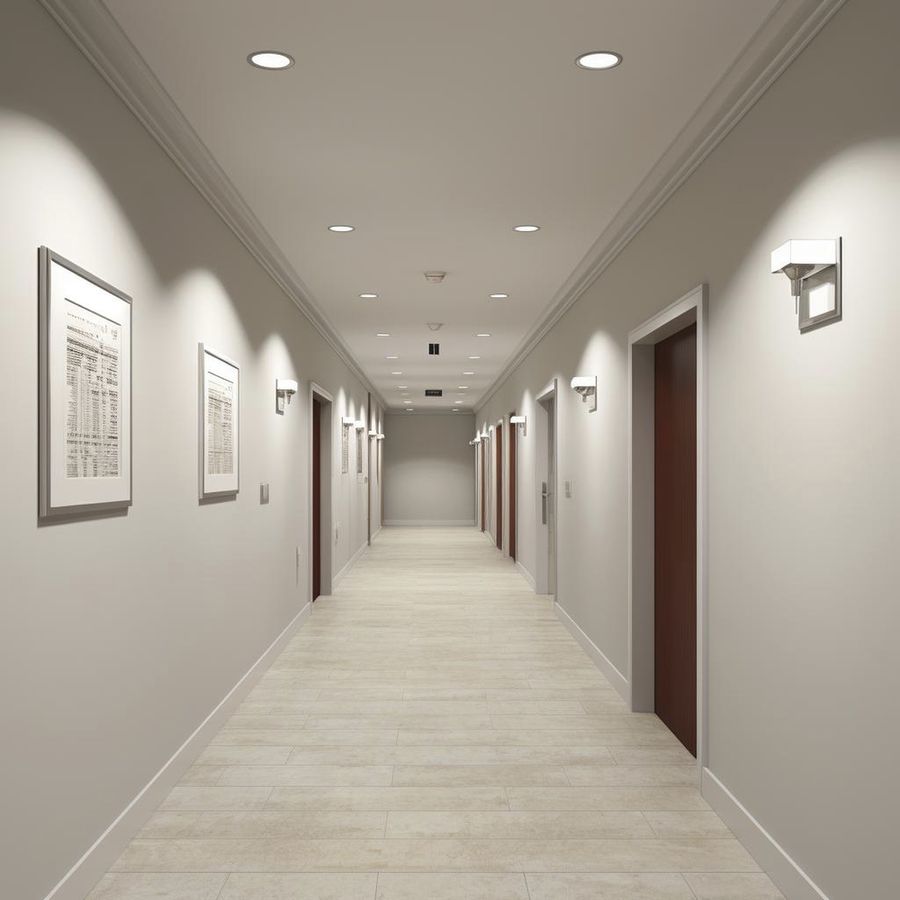 Downlight LED Sylvania START eco 12W 1100lm 3000K 110° Ø165mm blanc