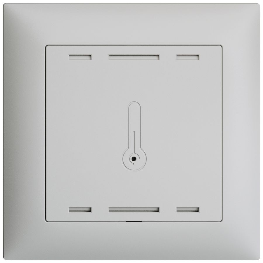 UP-Raumtemperatursensor EDIZIOdue Wiser K+ 230V 88×88mm hgu