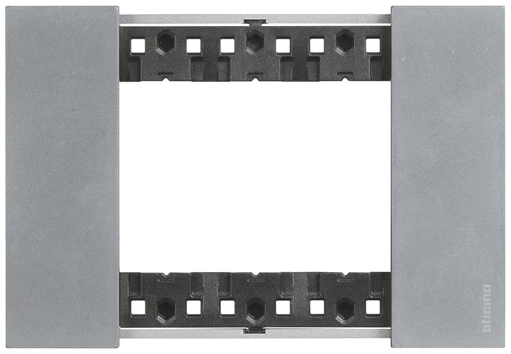 Abdeckrahmen Living Now 3 Module 125×86mm moon