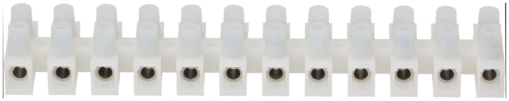 Barrette de bornes Adels-Contact 12P 0.5…10mm² 41A 500V blanc