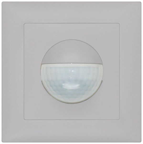 Détecteur de mouvement ENC SWISSLUX Indoor 180 UP Minuterie EDIZIOdue gris clair