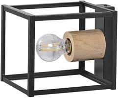 Plafoniera/applique LEDVANCE DECOR NAIROBI E27 1×15W 170×227mm nero